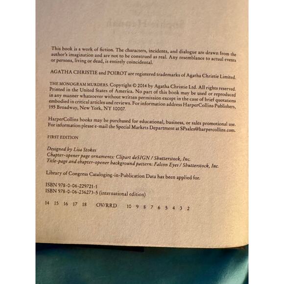 The Monogram Murders Sophie Hannah - 2014 - Picture 6 of 7